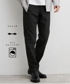 THE SHOP TK / ザ ショップ ティーケー パンツ | 累計売上40万本突破！！7DAYSストレッチへリンボンパンツ　【Sサイズ～/ON⇔OFF兼用/ストレッチ/洗濯機OK】