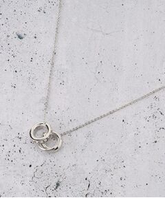 THE SHOP TK / ザ ショップ ティーケー ネックレス・ペンダント・チョーカー | ロンデルダブルリングネックレス