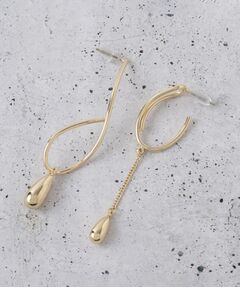 THE SHOP TK / ザ ショップ ティーケー ピアス・イヤリング | 変形アシメアソート