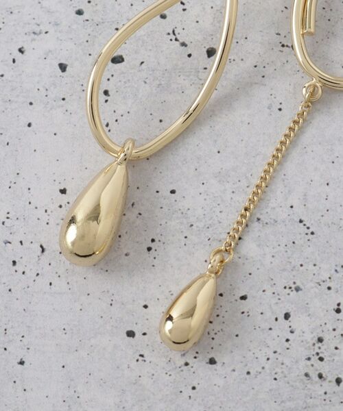 THE SHOP TK / ザ ショップ ティーケー ピアス・イヤリング | 変形アシメアソート | 詳細5