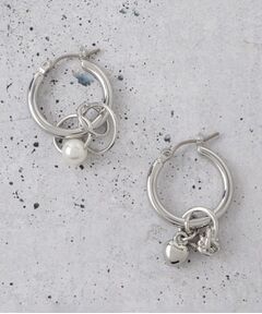 THE SHOP TK / ザ ショップ ティーケー ピアス・イヤリング | 2WAYループパール調ピアス