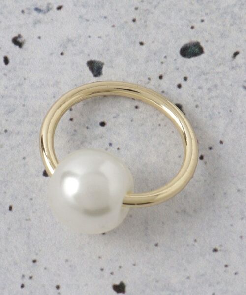 THE SHOP TK / ザ ショップ ティーケー ピアス・イヤリング | 2WAYループパール調ピアス | 詳細3