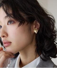 THE SHOP TK / ザ ショップ ティーケー ピアス・イヤリング | アンティーク風ハートピアス＆イヤリング