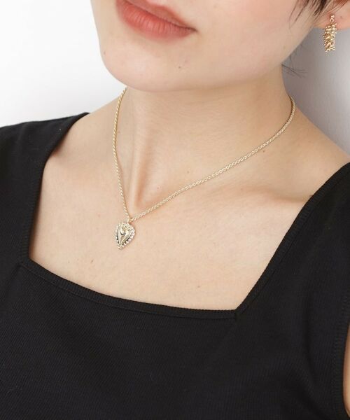 THE SHOP TK / ザ ショップ ティーケー ネックレス・ペンダント・チョーカー | アンティーク風ハートネックレス | 詳細5