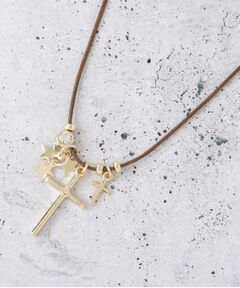 THE SHOP TK / ザ ショップ ティーケー ネックレス・ペンダント・チョーカー | 蝋引きクロスチョーカー