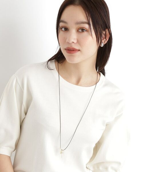 THE SHOP TK / ザ ショップ ティーケー ネックレス・ペンダント・チョーカー | 蝋引きクロスチョーカー | 詳細6