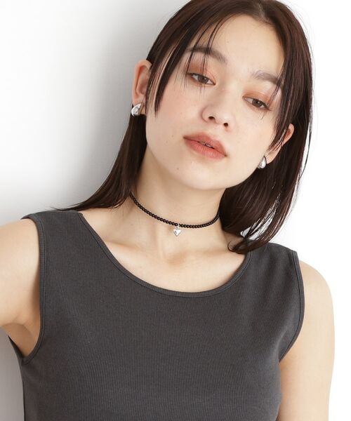 THE SHOP TK / ザ ショップ ティーケー ネックレス・ペンダント・チョーカー | ワンポイントチョーカー | 詳細6