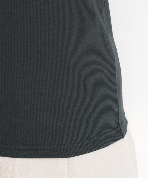 THE SHOP TK / ザ ショップ ティーケー キャミソール・チューブトップ | 【前後2WAY】スクエアリブタンク/洗える | 詳細23