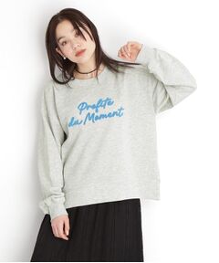 THE SHOP TK / ザ ショップ ティーケー カットソー | 【アソート】裏毛ロゴプルオーバー/洗える