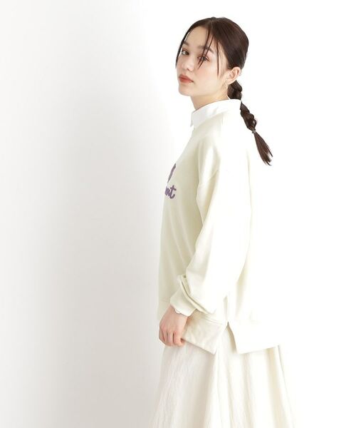 THE SHOP TK / ザ ショップ ティーケー カットソー | 【アソート】裏毛ロゴプルオーバー/洗える | 詳細1