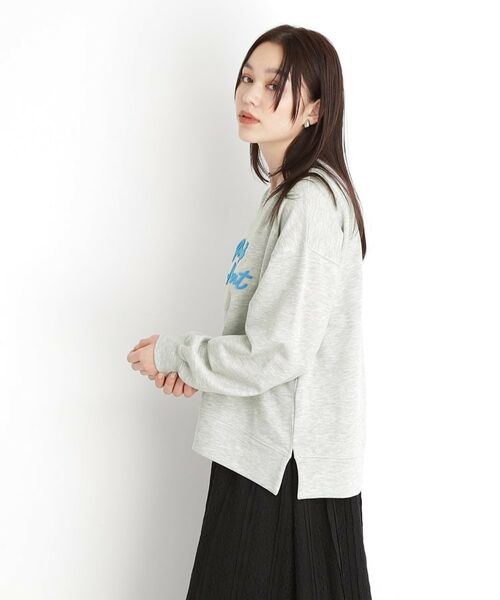 THE SHOP TK / ザ ショップ ティーケー カットソー | 【アソート】裏毛ロゴプルオーバー/洗える | 詳細13