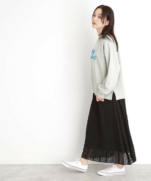 THE SHOP TK / ザ ショップ ティーケー カットソー | 【アソート】裏毛ロゴプルオーバー/洗える | 詳細15