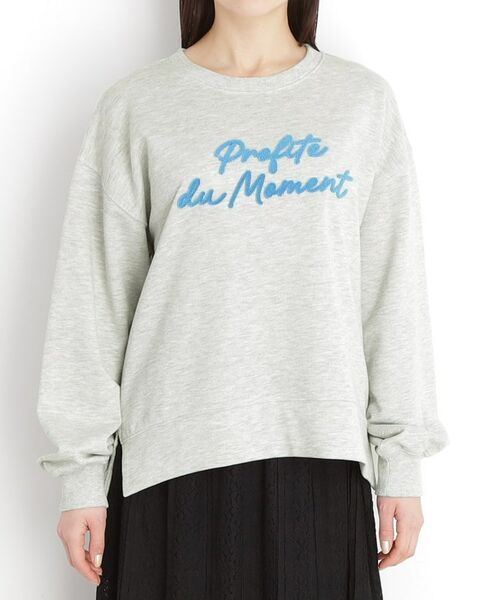 THE SHOP TK / ザ ショップ ティーケー カットソー | 【アソート】裏毛ロゴプルオーバー/洗える | 詳細17