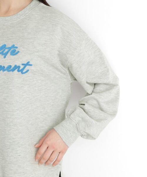 THE SHOP TK / ザ ショップ ティーケー カットソー | 【アソート】裏毛ロゴプルオーバー/洗える | 詳細21