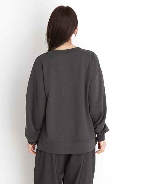 THE SHOP TK / ザ ショップ ティーケー カットソー | 【アソート】裏毛ロゴプルオーバー/洗える | 詳細6