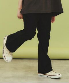 【110-150】のびーるフレアパンツ/洗濯機OK