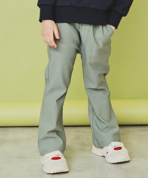 THE SHOP TK / ザ ショップ ティーケー パンツ | 【110-150】のびーるフレアパンツ/洗濯機OK | 詳細12