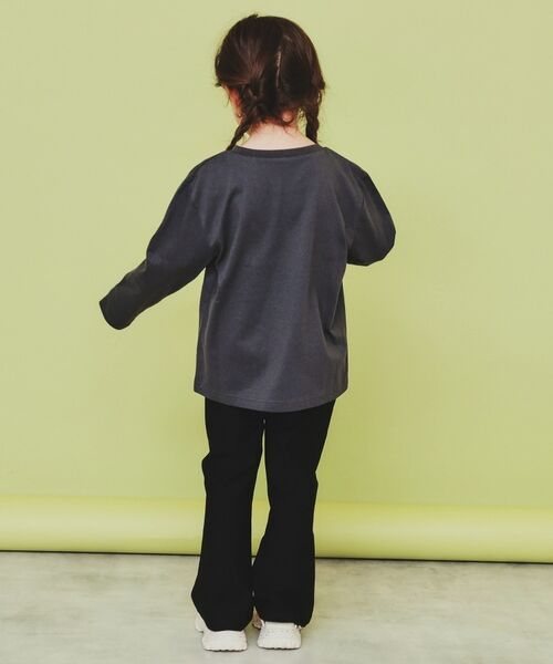 THE SHOP TK / ザ ショップ ティーケー パンツ | 【110-150】のびーるフレアパンツ/洗濯機OK | 詳細16