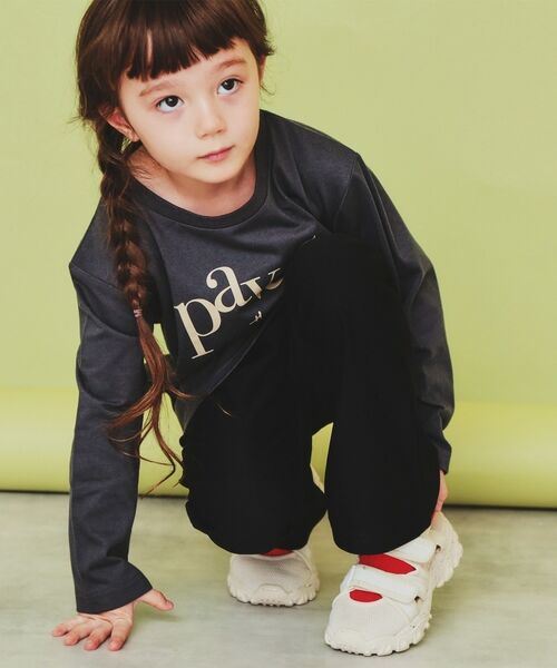 THE SHOP TK / ザ ショップ ティーケー パンツ | 【110-150】のびーるフレアパンツ/洗濯機OK | 詳細18