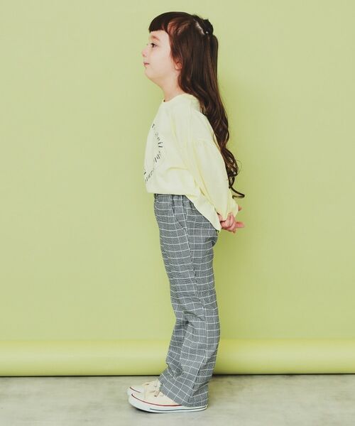 THE SHOP TK / ザ ショップ ティーケー パンツ | 【110-150】のびーるフレアパンツ/洗濯機OK | 詳細6