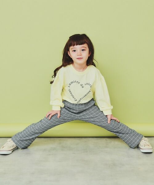 THE SHOP TK / ザ ショップ ティーケー パンツ | 【110-150】のびーるフレアパンツ/洗濯機OK | 詳細8