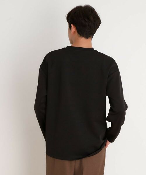 THE SHOP TK / ザ ショップ ティーケー Tシャツ | フラワー刺繍＋グラフィックロングTシャツ | 詳細6