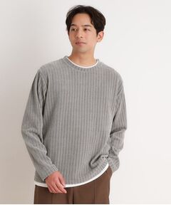 THE SHOP TK / ザ ショップ ティーケー カットソー | シェニールケーブルプルオーバー 新色追加