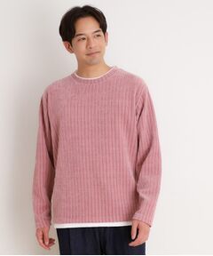 THE SHOP TK / ザ ショップ ティーケー カットソー | シェニールケーブルプルオーバー 新色追加