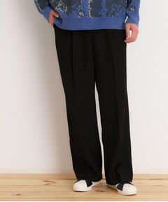 THE SHOP TK / ザ ショップ ティーケー パンツ | ツイルワイドスラックス