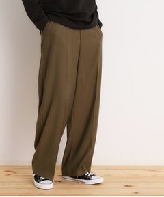 THE SHOP TK / ザ ショップ ティーケー パンツ | ツイルワイドスラックス