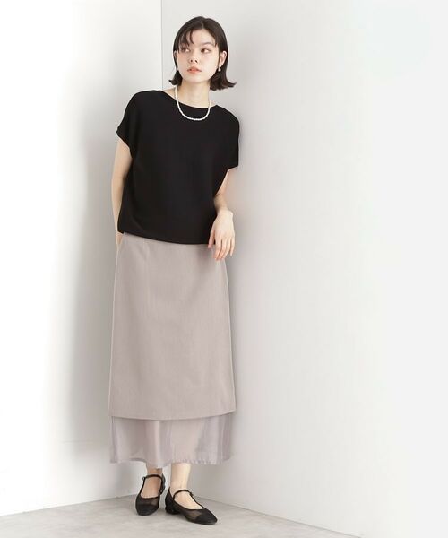 THE SHOP TK / ザ ショップ ティーケー ニット・セーター | 美人フレンチニット【8色展開/WEB限定カラー/洗濯機OK/毛玉になりにくい】 | 詳細24