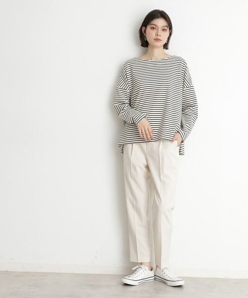 THE SHOP TK / ザ ショップ ティーケー カットソー | ドロップショルダープルオーバー【洗える】 | 詳細3