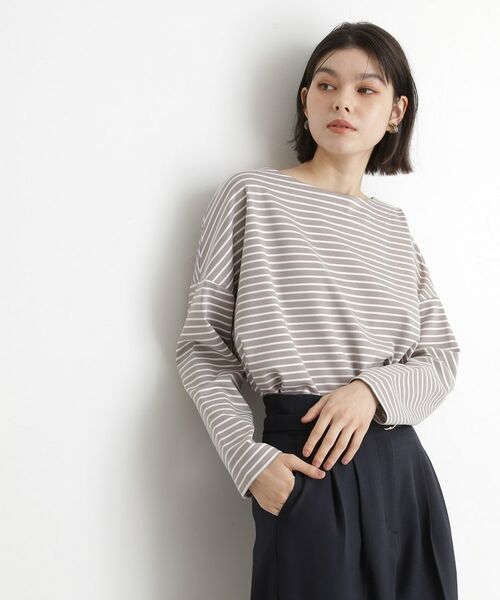 THE SHOP TK / ザ ショップ ティーケー カットソー | ドロップショルダープルオーバー【洗える】 | 詳細5