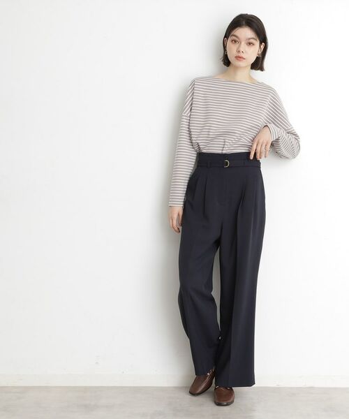 THE SHOP TK / ザ ショップ ティーケー カットソー | ドロップショルダープルオーバー【洗える】 | 詳細7