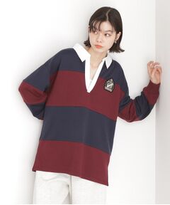 THE SHOP TK / ザ ショップ ティーケー カットソー | ラガーシャツ/洗濯機OK