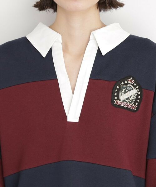 THE SHOP TK / ザ ショップ ティーケー カットソー | ラガーシャツ/洗濯機OK | 詳細12