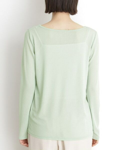 THE SHOP TK / ザ ショップ ティーケー カットソー | シアーフライスレイヤード　【セットアイテム】 | 詳細24