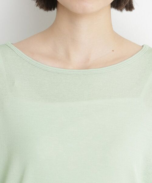 THE SHOP TK / ザ ショップ ティーケー カットソー | シアーフライスレイヤード　【セットアイテム】 | 詳細25