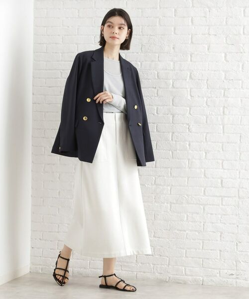 THE SHOP TK / ザ ショップ ティーケー カットソー | シアーフライスレイヤード　【セットアイテム】 | 詳細7