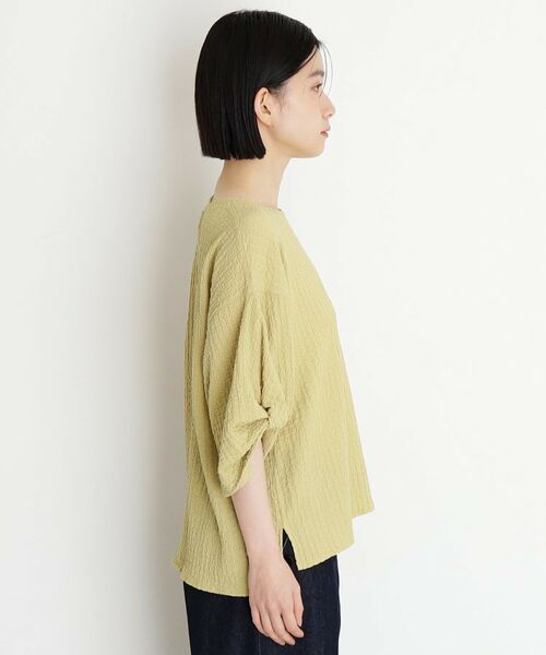 THE SHOP TK / ザ ショップ ティーケー カットソー | ポコポコ袖タックプルオーバー【洗濯機OK】 | 詳細29