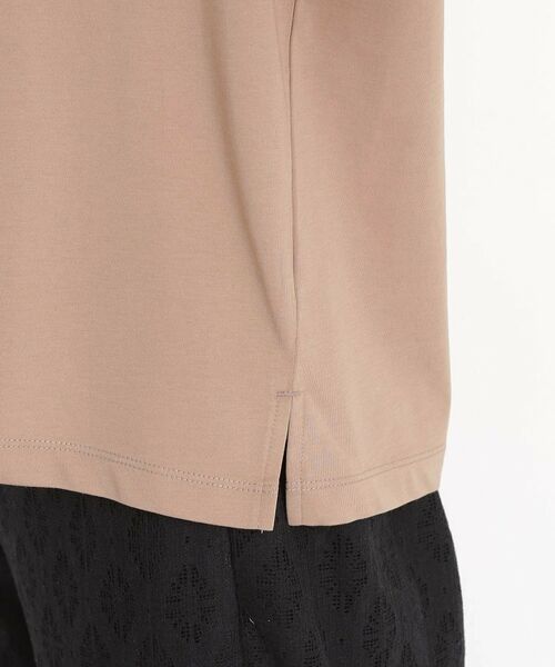 THE SHOP TK / ザ ショップ ティーケー Tシャツ | 袖シアーTシャツ【接触冷感/洗濯機OK】 | 詳細2