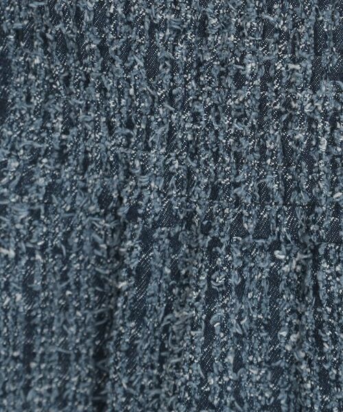 THE SHOP TK / ザ ショップ ティーケー ベスト | ジャカードデニムビスチェ【洗濯機OK】 | 詳細4