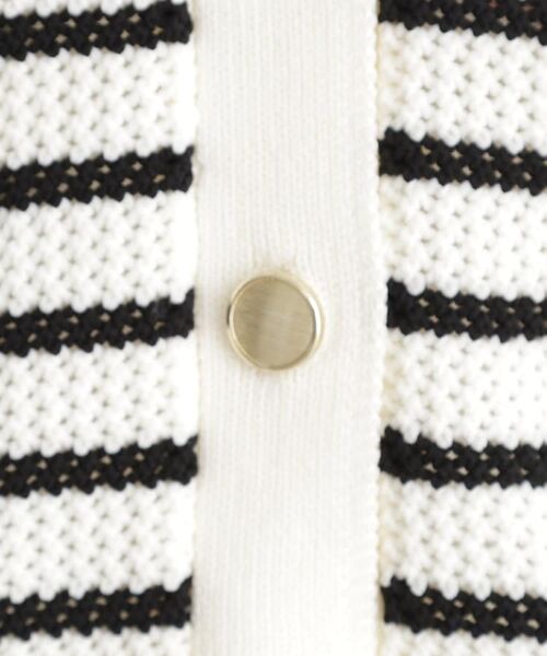 THE SHOP TK / ザ ショップ ティーケー カーディガン・ボレロ | 布帛ドッキングメッシュカーデ | 詳細24