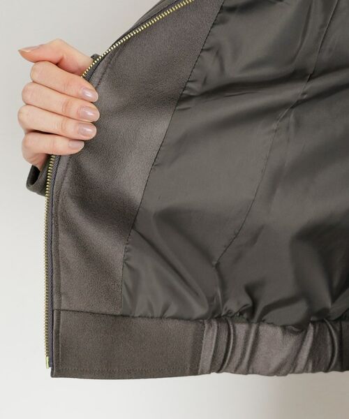 THE SHOP TK / ザ ショップ ティーケー レザーブルゾン・ジャケット | ノーカラーブルゾン | 詳細16