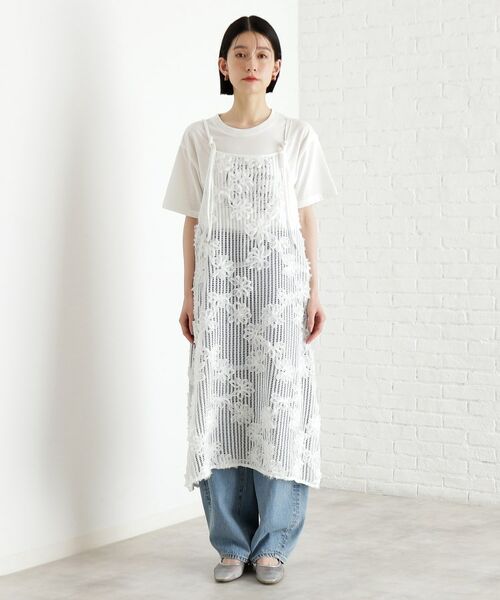 THE SHOP TK / ザ ショップ ティーケー ワンピース | 3Dレースキャミワンピ | 詳細12