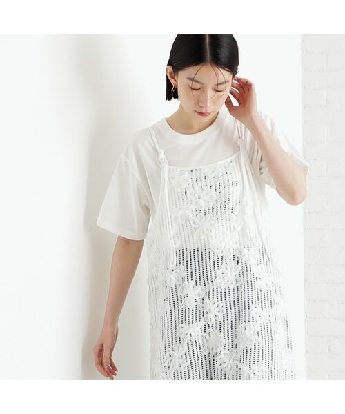 THE SHOP TK / ザ ショップ ティーケー ワンピース | 3Dレースキャミワンピ | 詳細3