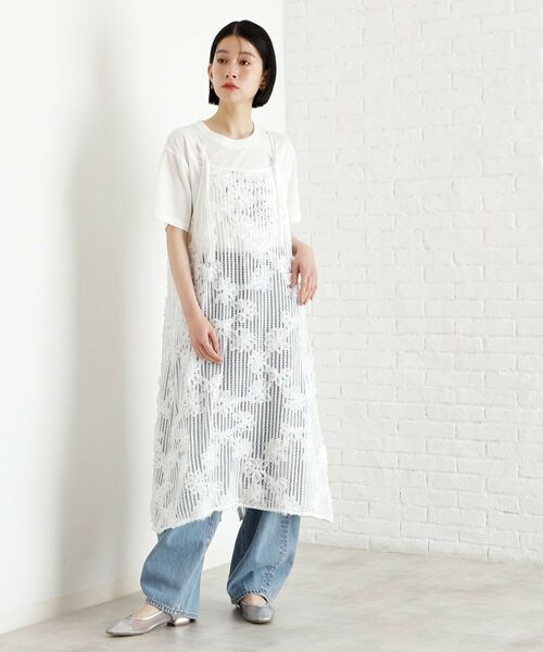 THE SHOP TK / ザ ショップ ティーケー ワンピース | 3Dレースキャミワンピ | 詳細4