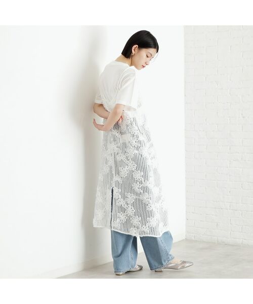 THE SHOP TK / ザ ショップ ティーケー ワンピース | 3Dレースキャミワンピ | 詳細5