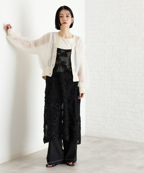 THE SHOP TK / ザ ショップ ティーケー ワンピース | 3Dレースキャミワンピ | 詳細9