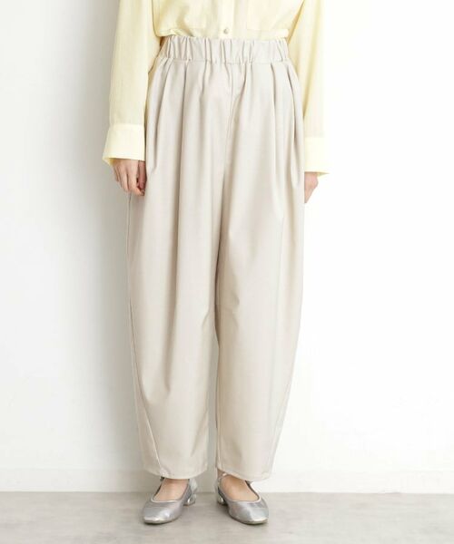 THE SHOP TK / ザ ショップ ティーケー ショート・ハーフ・半端丈パンツ | バレルパンツ【洗える】 | 詳細17